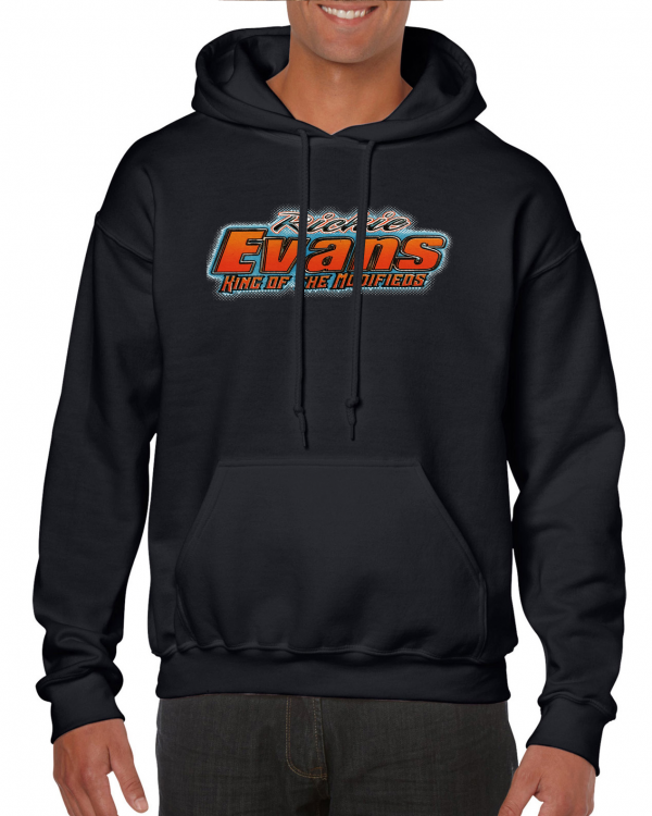 Richie Evans King Of The Modifieds Hoodie BLACK