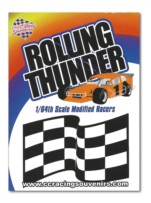Richie Evans Jr 61 Rolling Thunder Diecast Original Series - Image 3