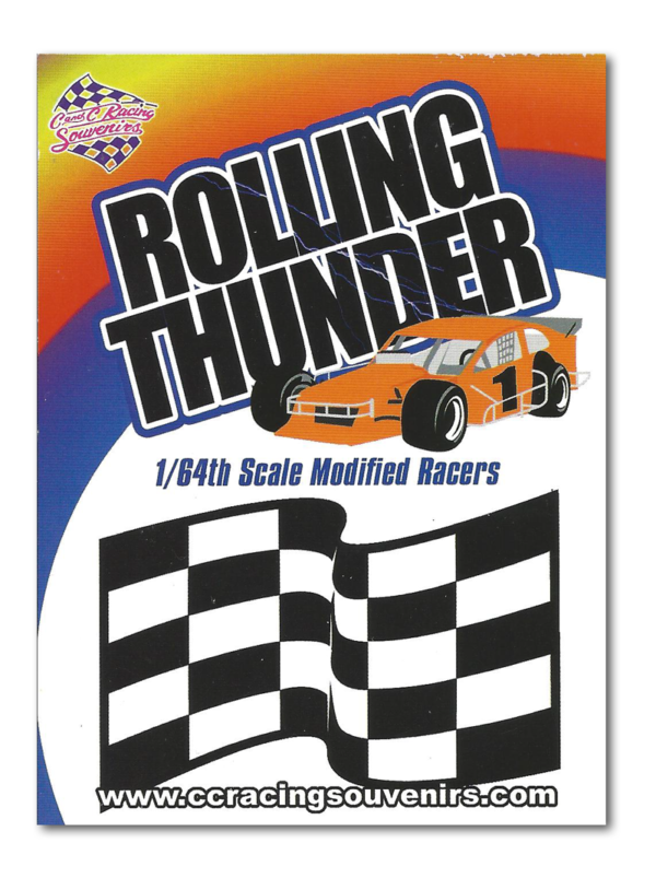 11 Melvin "Puddin" Swisher Rolling Thunder Diecast Original Series - Image 2