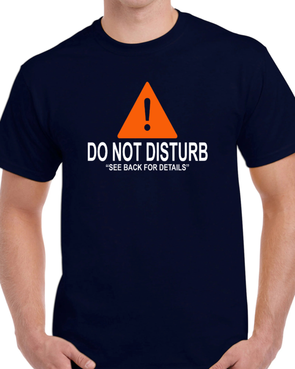 Do Not Disturb While I am Watching Modified Racing NAVY BLUE