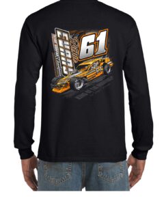 Richie Evans 2024 Edition "King Of The Modifieds" Long Sleeve Tee Shirt BLACK