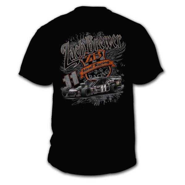 Zack Brewer Short Sleeve Tee Black - Image 2