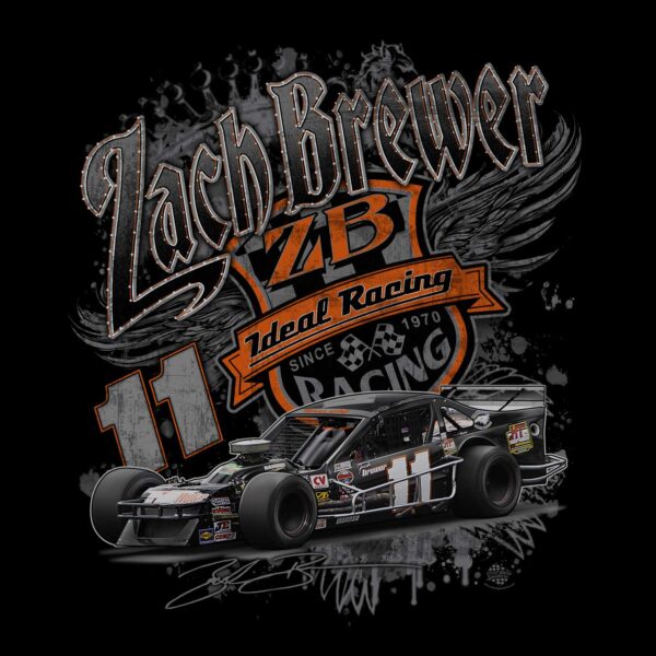 Zack Brewer Short Sleeve Tee Black - Image 5