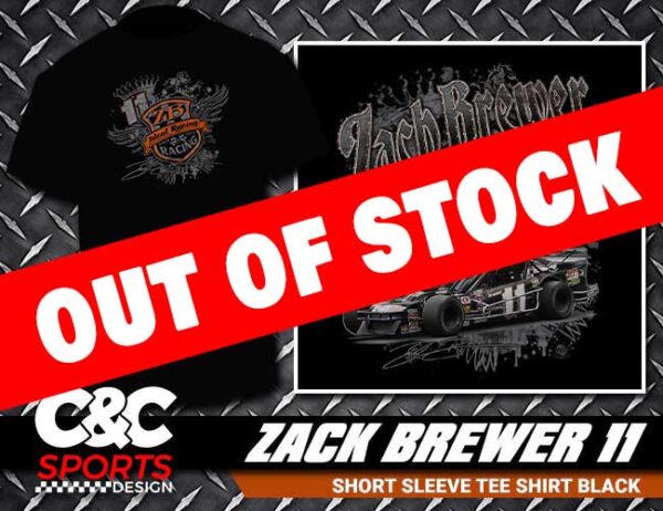 Zack Brewer Short Sleeve Tee Black